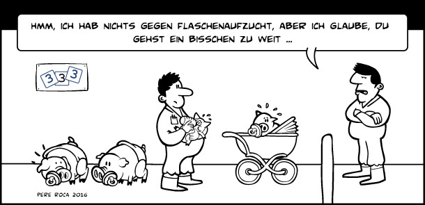 Flaschenaufzucht