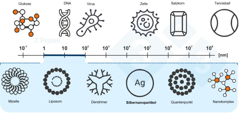 Abb. 2: Nanometerskala
