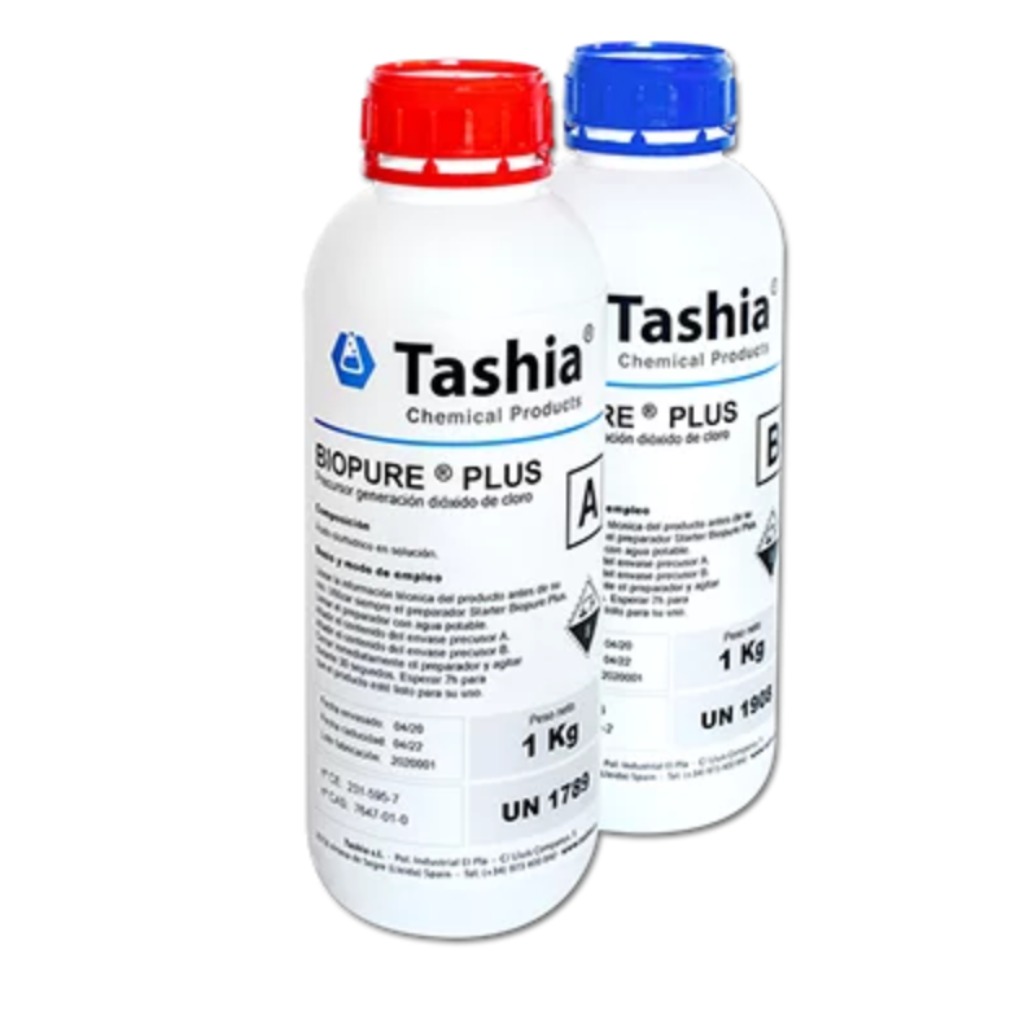 Tashia ClO2 Biopure Plus E-2kg Desinfektionsmittel Chlordioxid