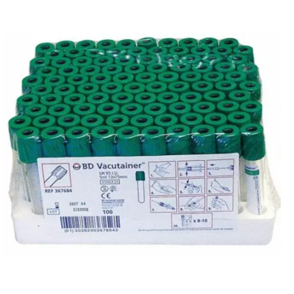 BD Vacutainer – 4 ml Lithium-Heparin-Röhrchen